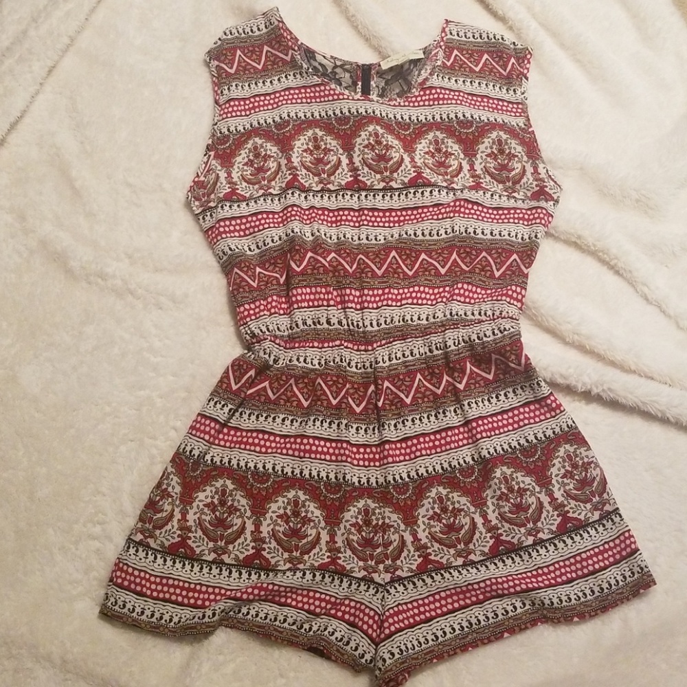 Urban Outfitters Patterned Romper